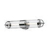 Lancaster 5-in Chrome 2 Lights Wall/Vanity