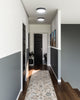 Laval 11-in Matte Black LED Flush Mount