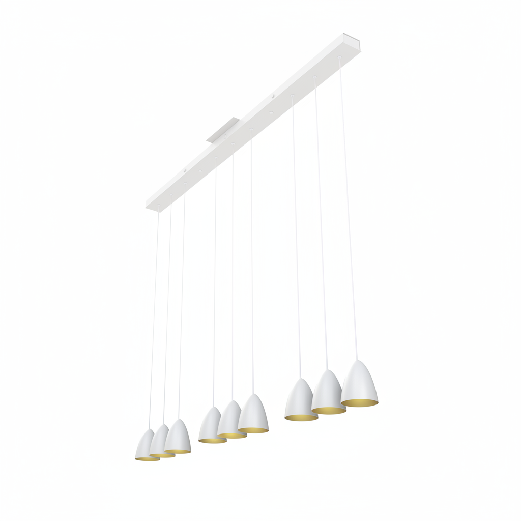 LBA 48" Multi-Light Pendant - White
