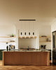 Lena 25-in Black 4-Light Multi Pendant