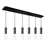 Lena 41-in Black 6-Light Multi Pendant