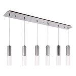 Lena 41-in Chrome 6-Light Multi Pendant