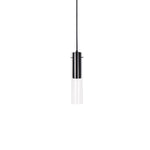 Lena 3-in Black LED Pendant
