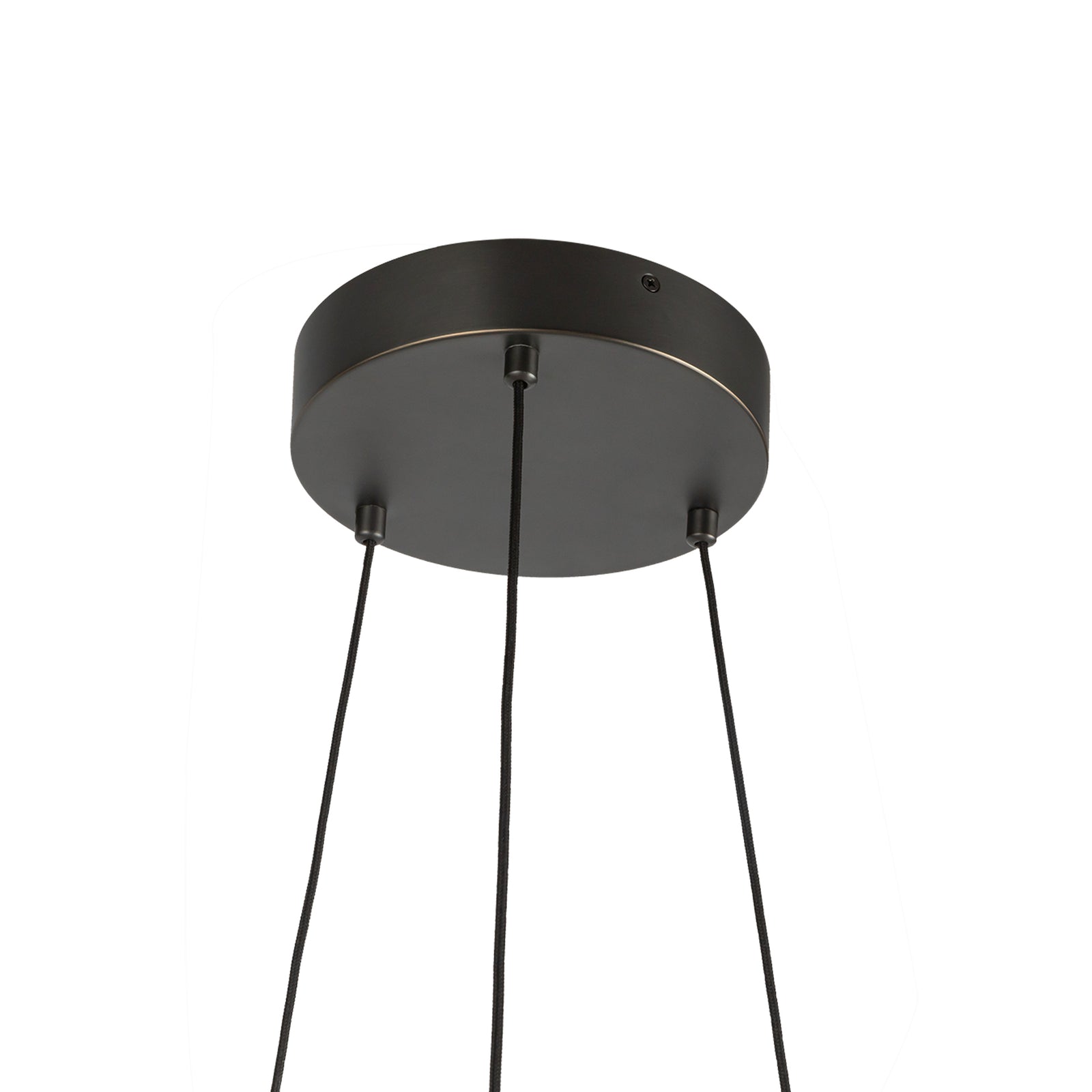 Lex 27-in Urban Bronze LED Chandelier