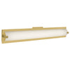 Lighthouse 26-in Brushed Gold LED Vanity