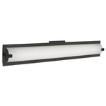 Lighthouse 26-in Black LED Vanity