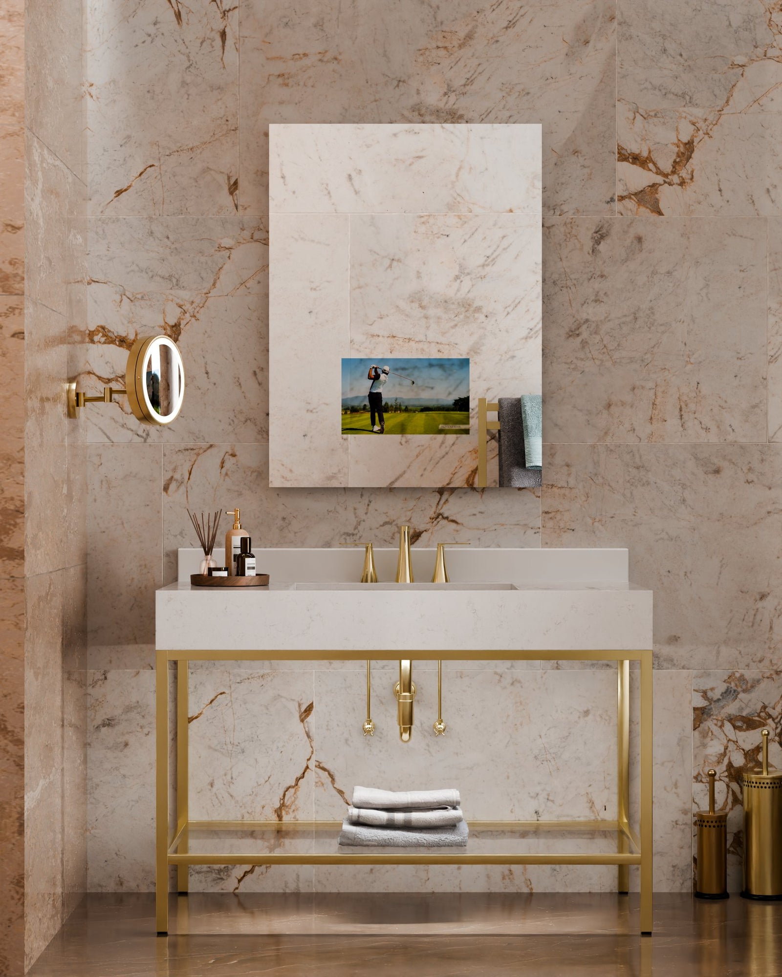 Loft with 15.6" TV with 15.6" TV — 30 x 40 x 1.75