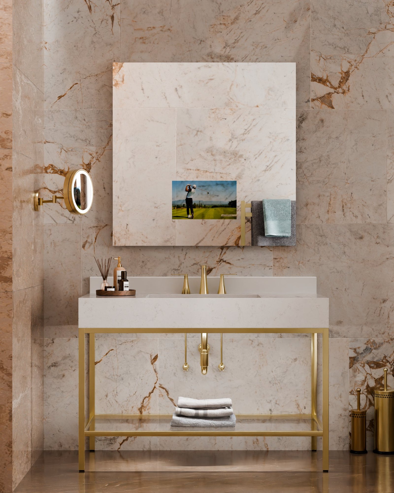 Loft with 15.6" TV with 15.6" TV — 40 x 40 x 1.75
