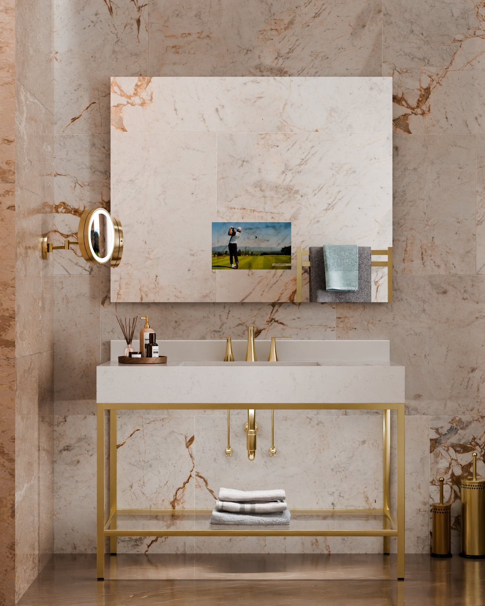 Loft with 15.6" TV with 15.6" TV — 50 x 40 x 1.75