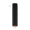 Lorna 10-in (2-in Dia.) 36 Degree Optic Black LED Concrete Ceiling Mount