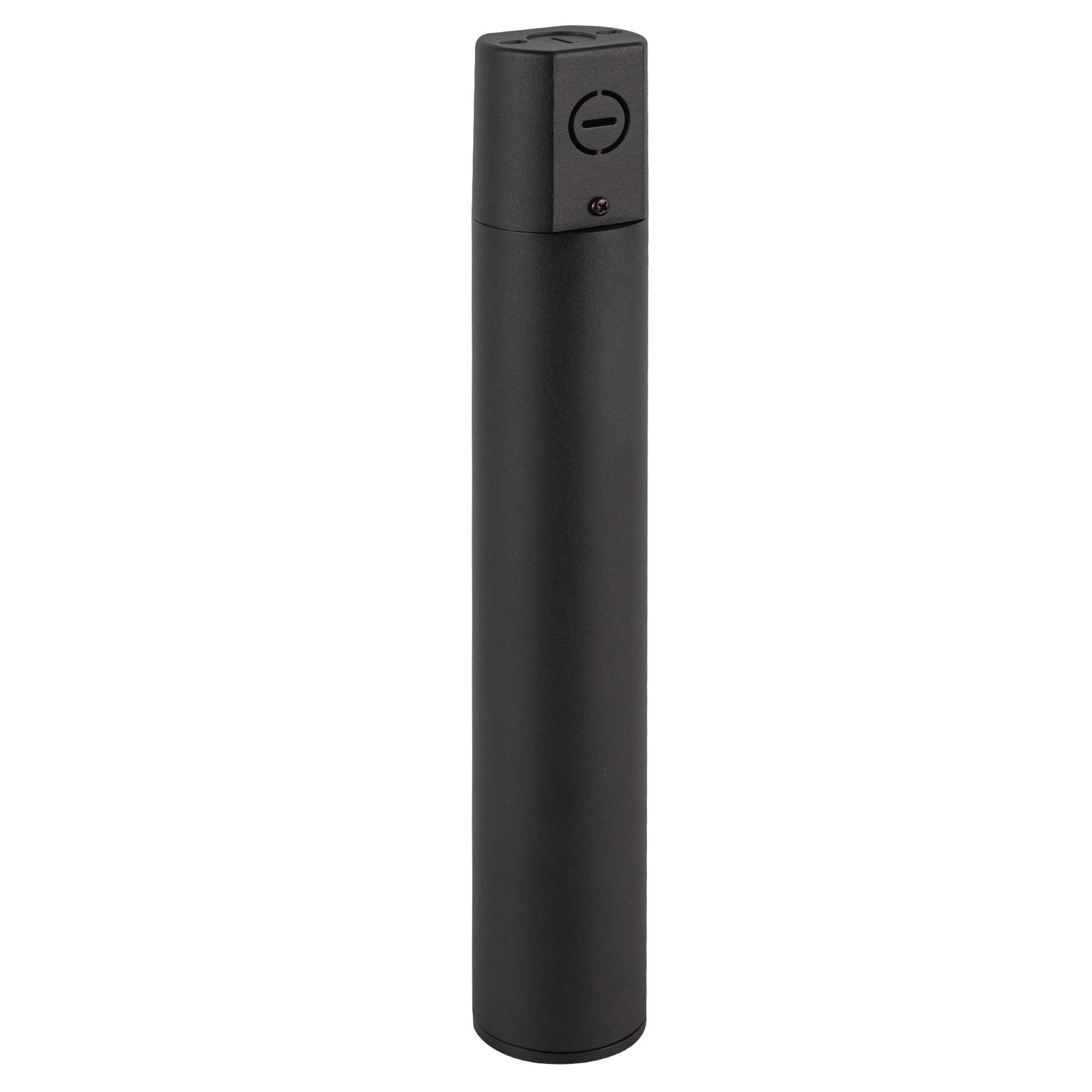 Lorna 13-in (2-in Dia.) 36 Degree Optic Black LED Concrete Ceiling Mount