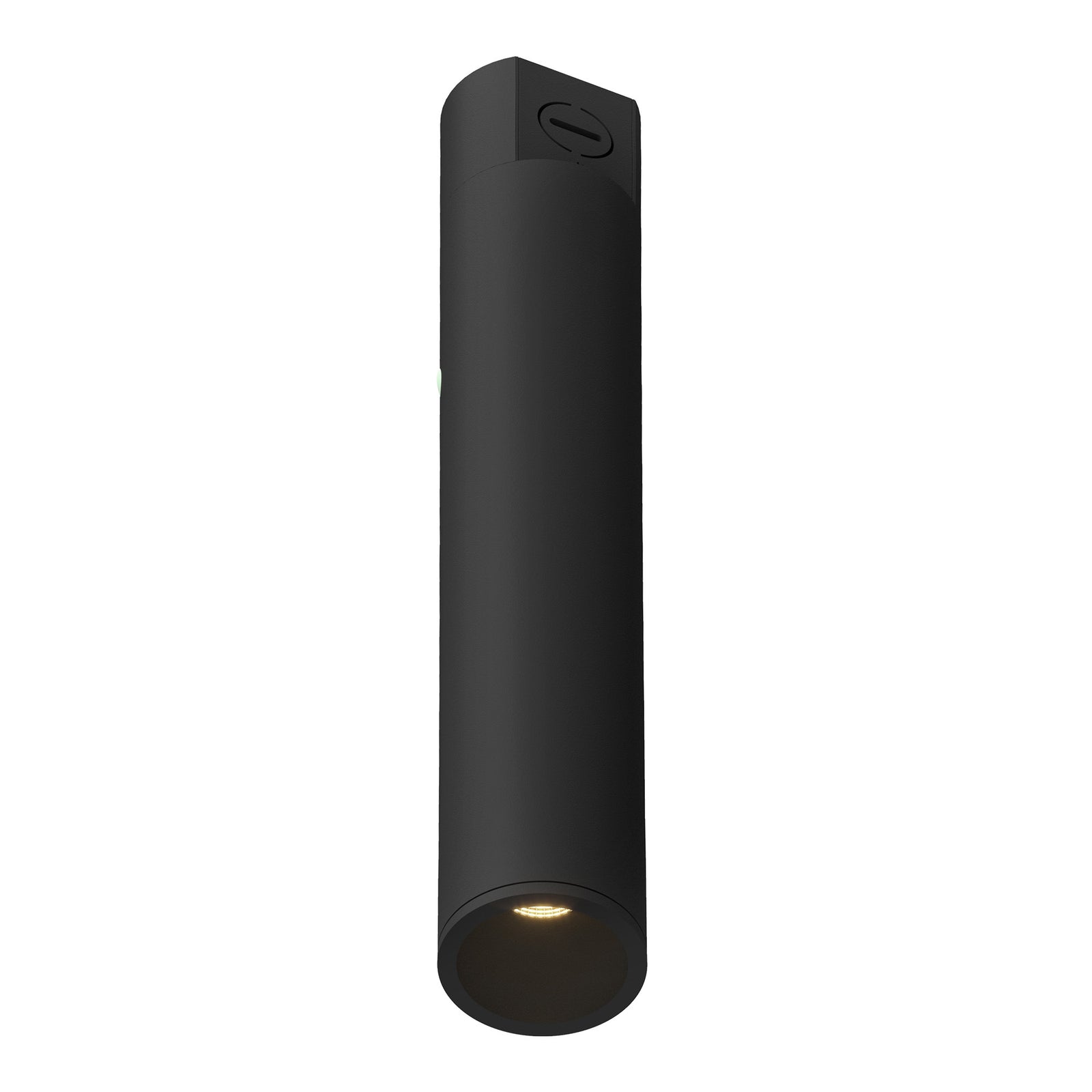 Lorna 13-in (2-in Dia.) 36 Degree Optic Black LED Concrete Ceiling Mount