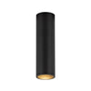 Lorna 7-in (2-in Dia.) 36 Degree Optic Black LED Flush Mount