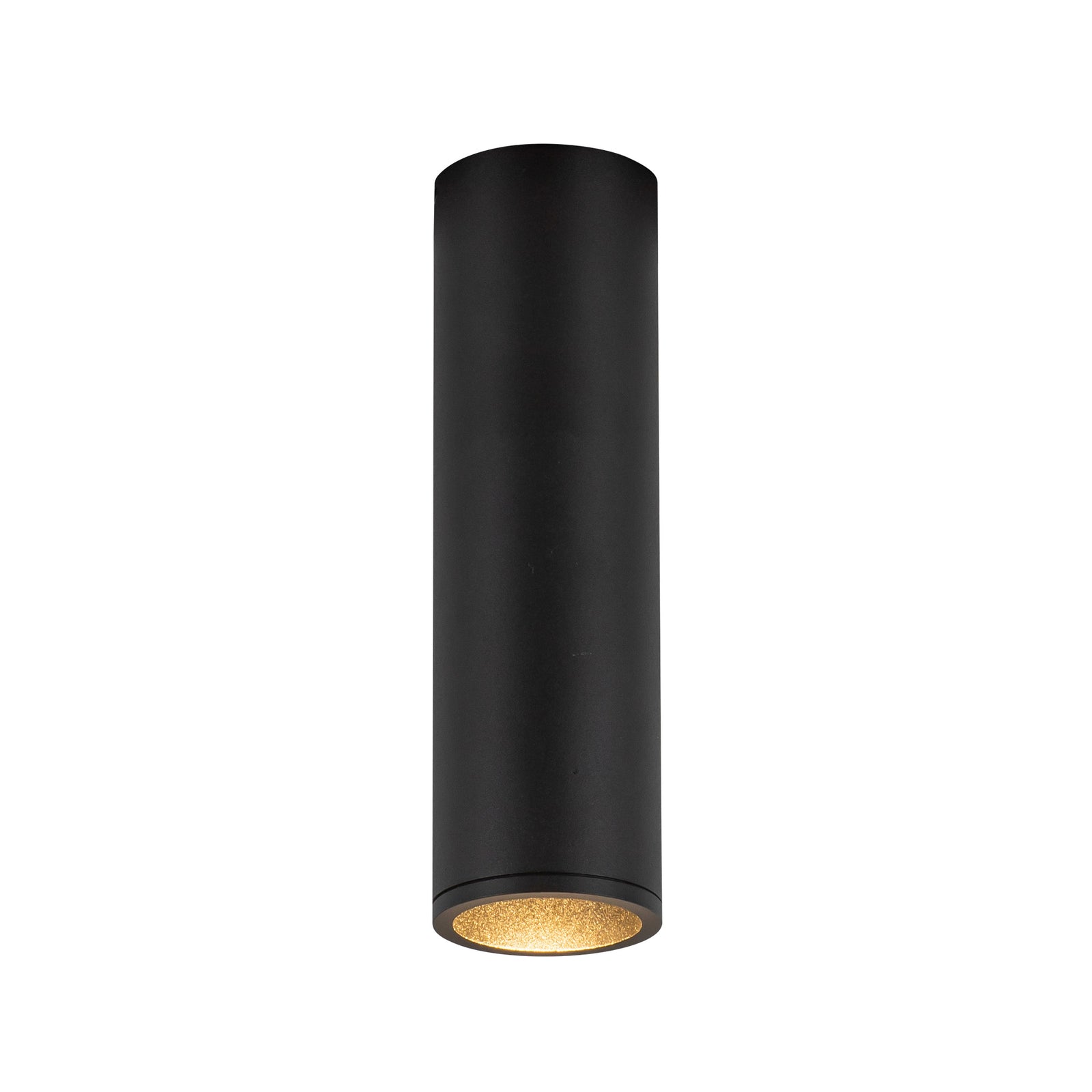 Lorna 7-in (2-in Dia.) 36 Degree Optic Black LED Flush Mount