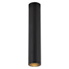 Lorna 11-in (2-in Dia.) 36 Degree Optic Black LED Flush Mount