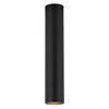 Lorna 11-in (2-in Dia.) 36 Degree Optic Black LED Flush Mount