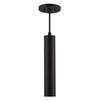 Lorna 12-in (2-in Dia.) 36 Degree Optic Black LED Pendant