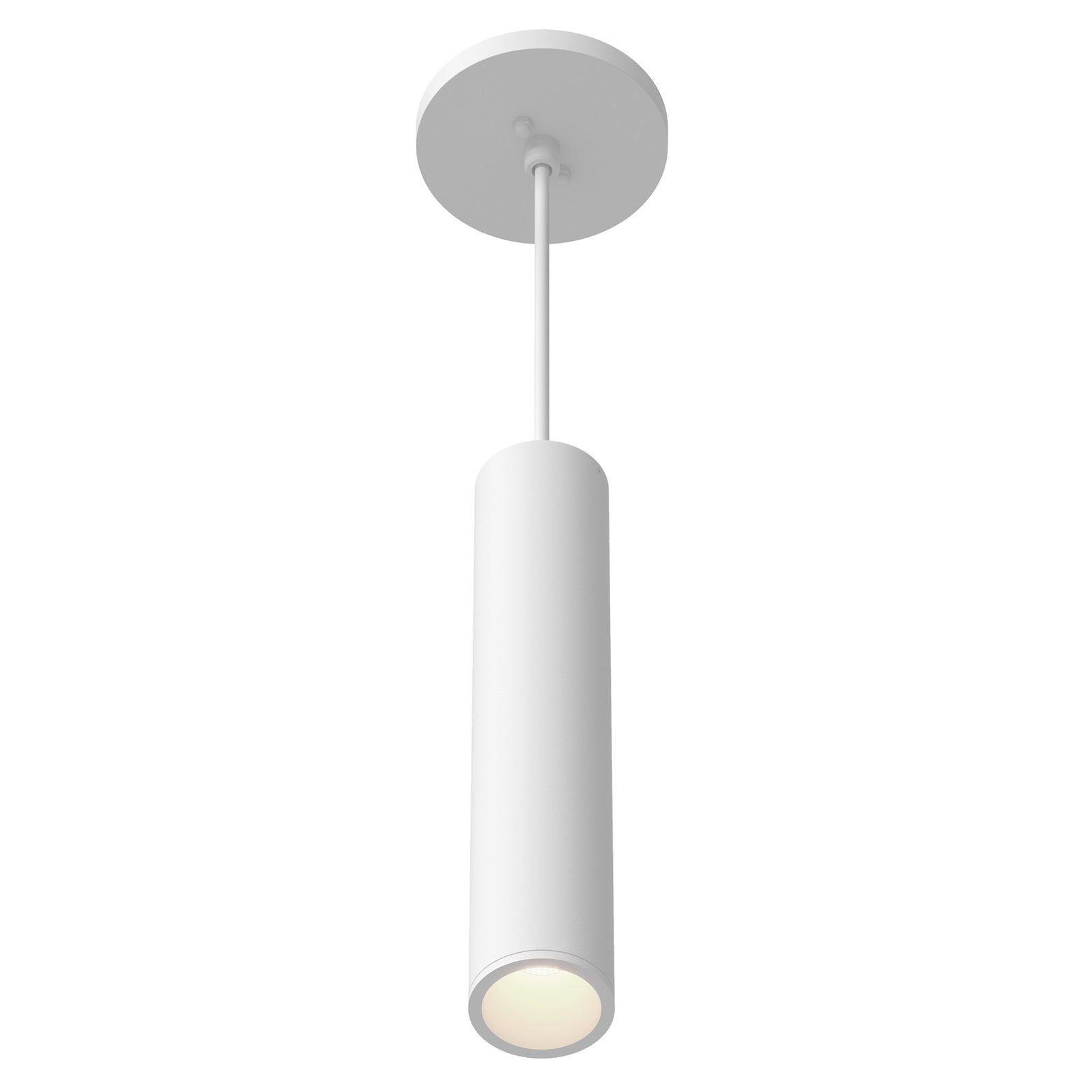 Lorna 12-in (2-in Dia.) 36 Degree Optic White LED Pendant