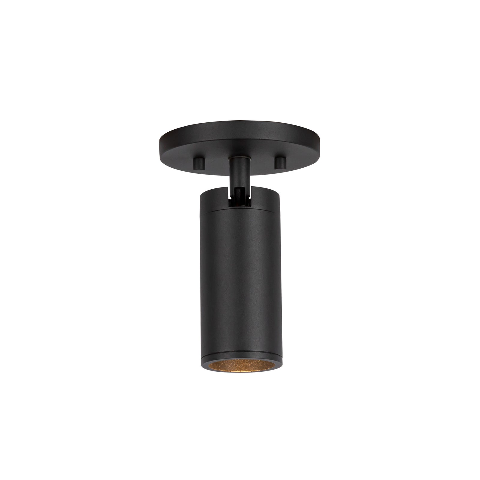 Lorna 6-in (2-in Dia.) 36 Degree Optic Black LED Adjustable Ceiling Mount