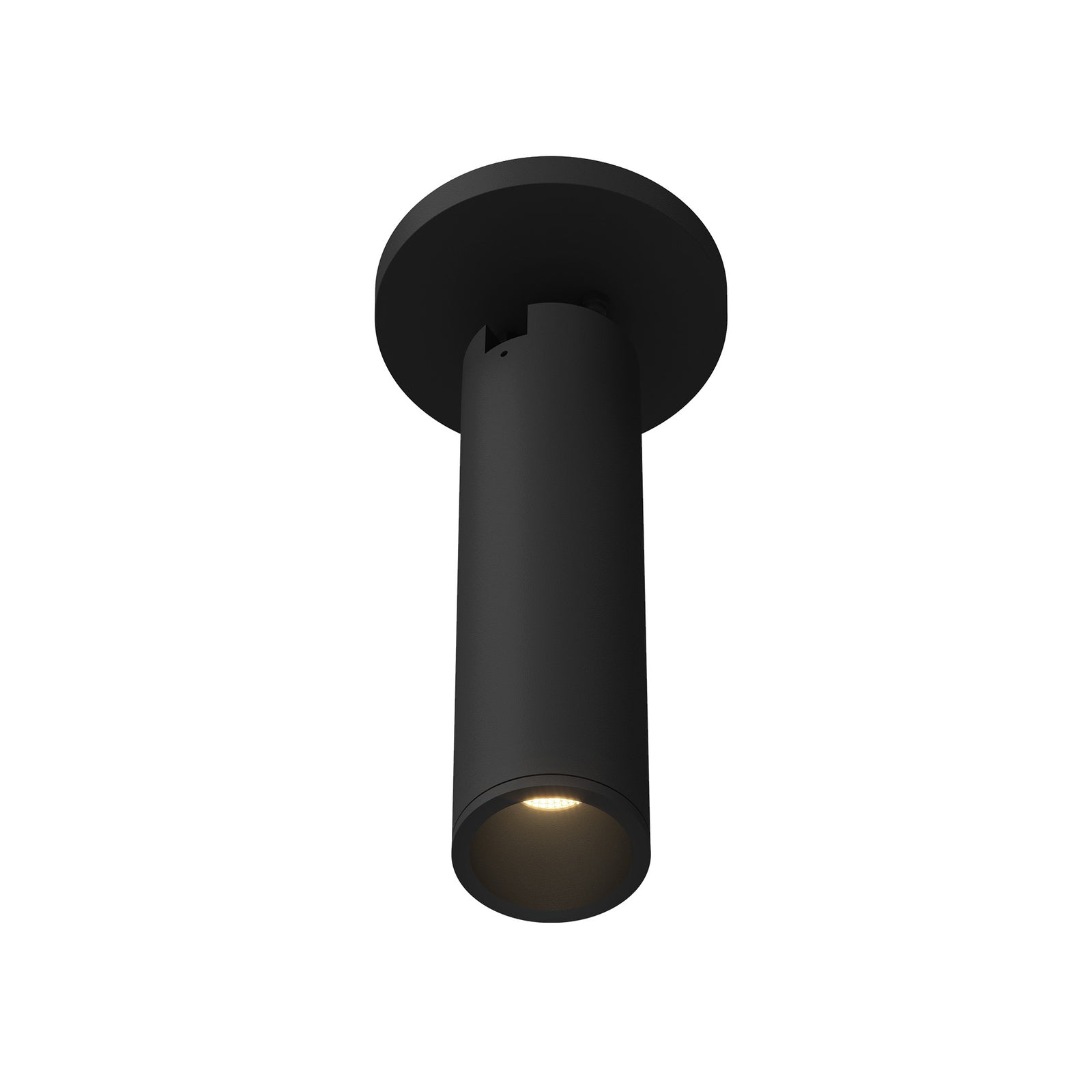 Lorna 9-in (2-in Dia.) 36 Degree Optic Black LED Adjustable Ceiling Mount
