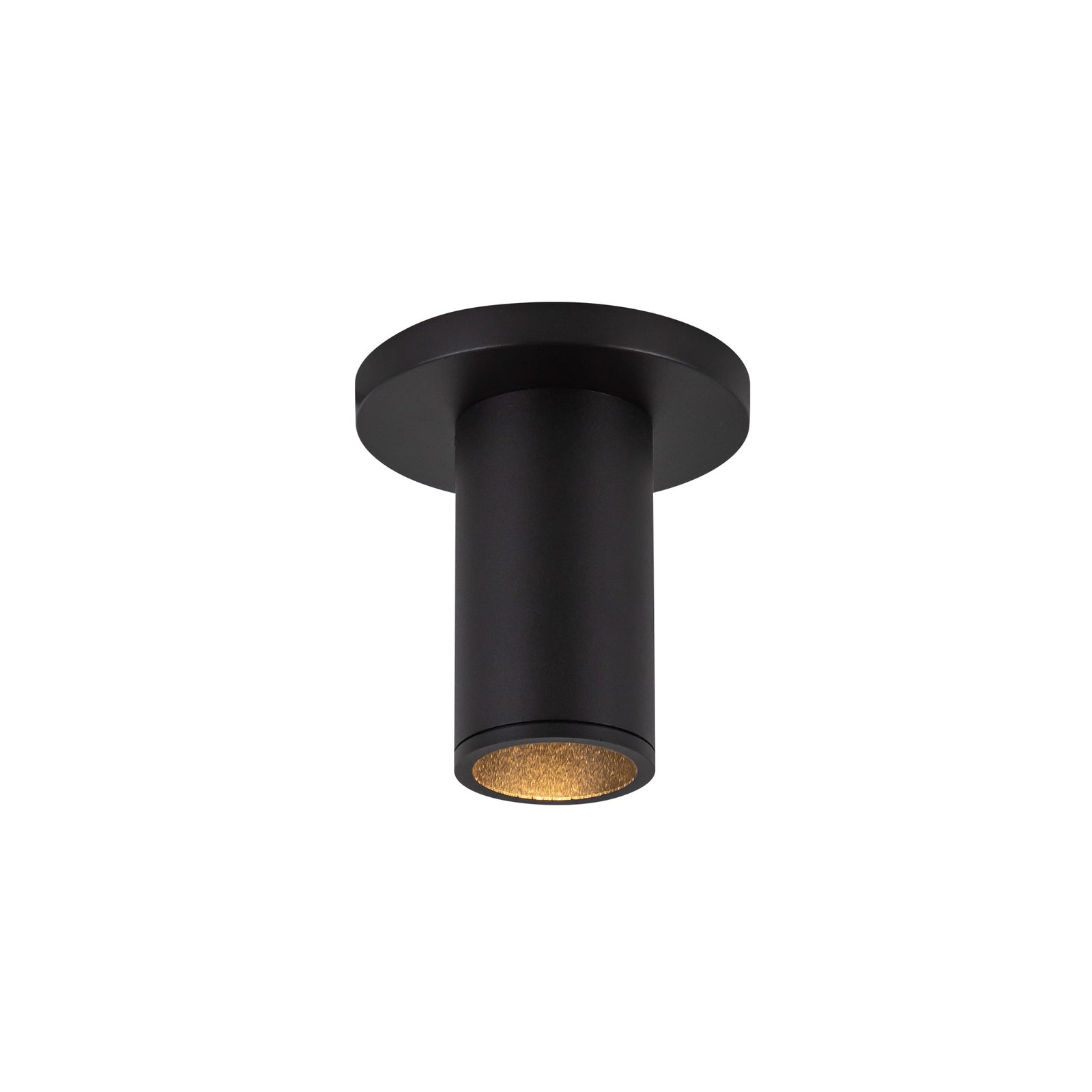 Lorna 4-in (2-in Dia.) 36 Degree Optic Black LED Ceiling Mount