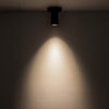 Lorna 4-in (2-in Dia.) 36 Degree Optic Black LED Ceiling Mount