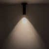 Lorna 8-in (2-in Dia.) 36 Degree Optic Black LED Ceiling Mount