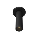 Lorna 8-in (2-in Dia.) 36 Degree Optic Black LED Ceiling Mount