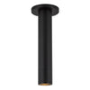 Lorna 12-in (2-in Dia.) 36 Degree Optic Black LED Ceiling Mount