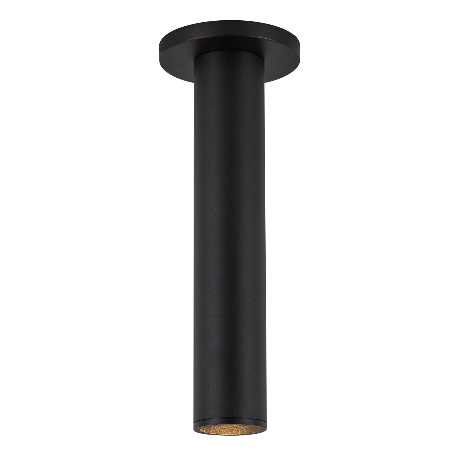 Lorna 12-in (2-in Dia.) 36 Degree Optic Black LED Ceiling Mount