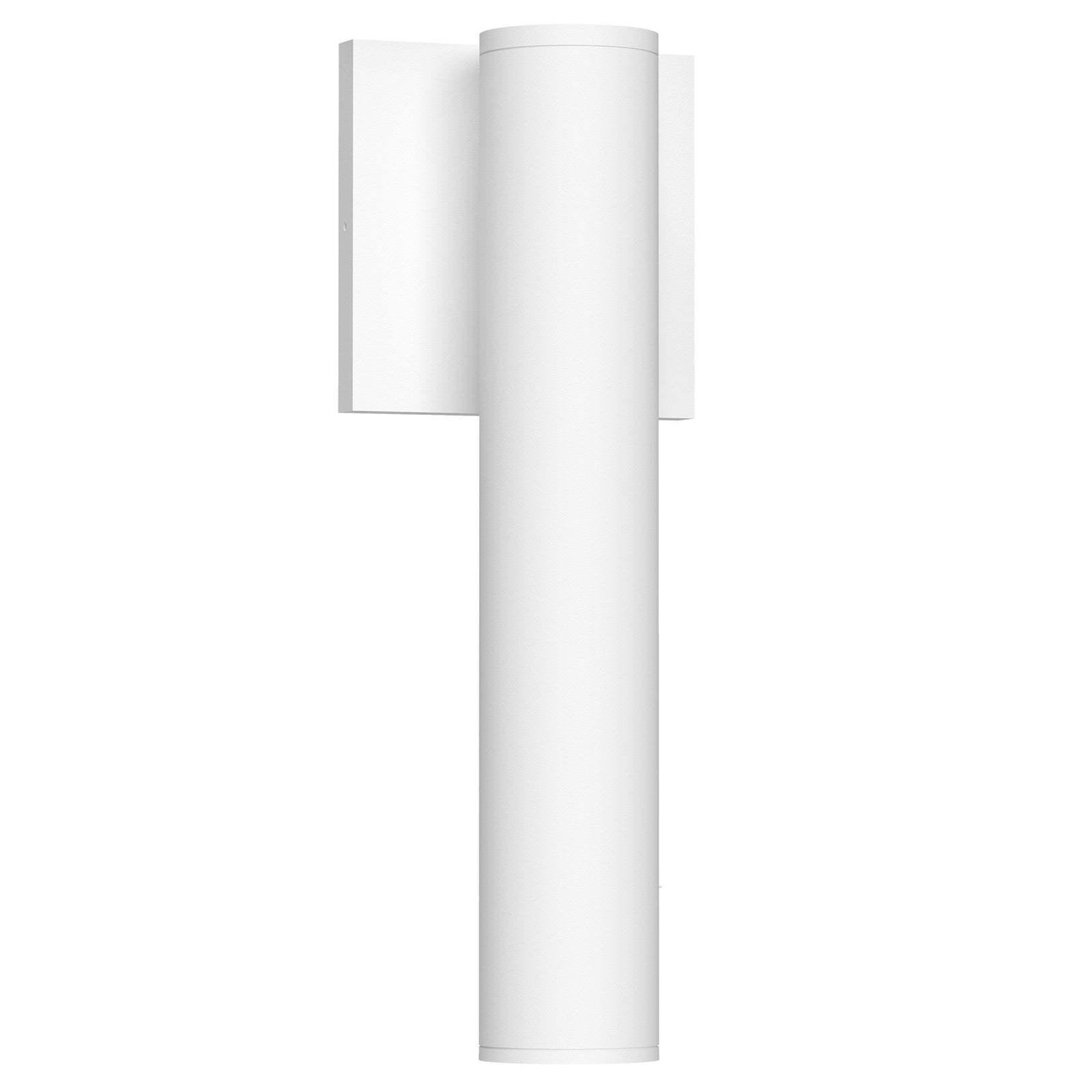 Lorna 12-in (2-in Dia.) 36 Degree Optic White LED Wall Sconce