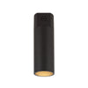 Lorna 10-in (3-in Dia.) 36 Degree Optic Black LED Concrete Ceiling Mount