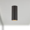 Lorna 10-in (3-in Dia.) 36 Degree Optic Black LED Concrete Ceiling Mount