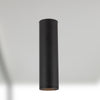 Lorna 14-in (3-in Dia.) 36 Degree Optic Black LED Concrete Ceiling Mount