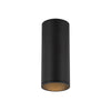 Lorna 7-in (3-in Dia.) 36 Degree Optic Black LED Flush Mount