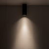 Lorna 7-in (3-in Dia.) 36 Degree Optic Black LED Flush Mount