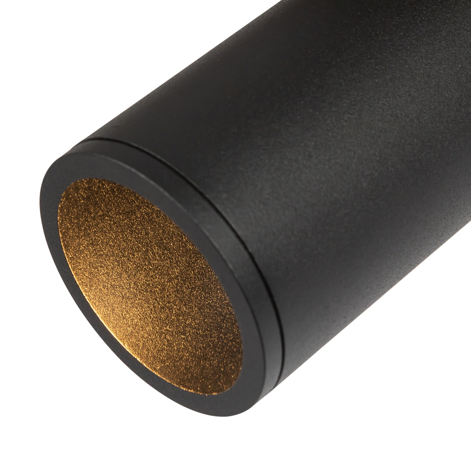 Lorna 11-in (3-in Dia.) 36 Degree Optic Black LED Flush Mount