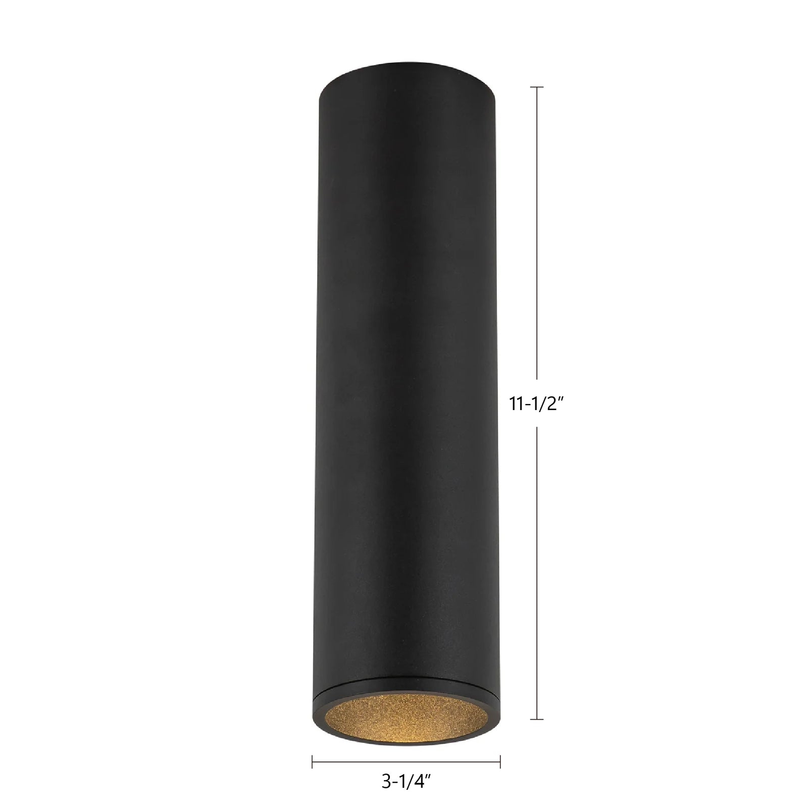 Lorna 11-in (3-in Dia.) 36 Degree Optic White LED Flush Mount