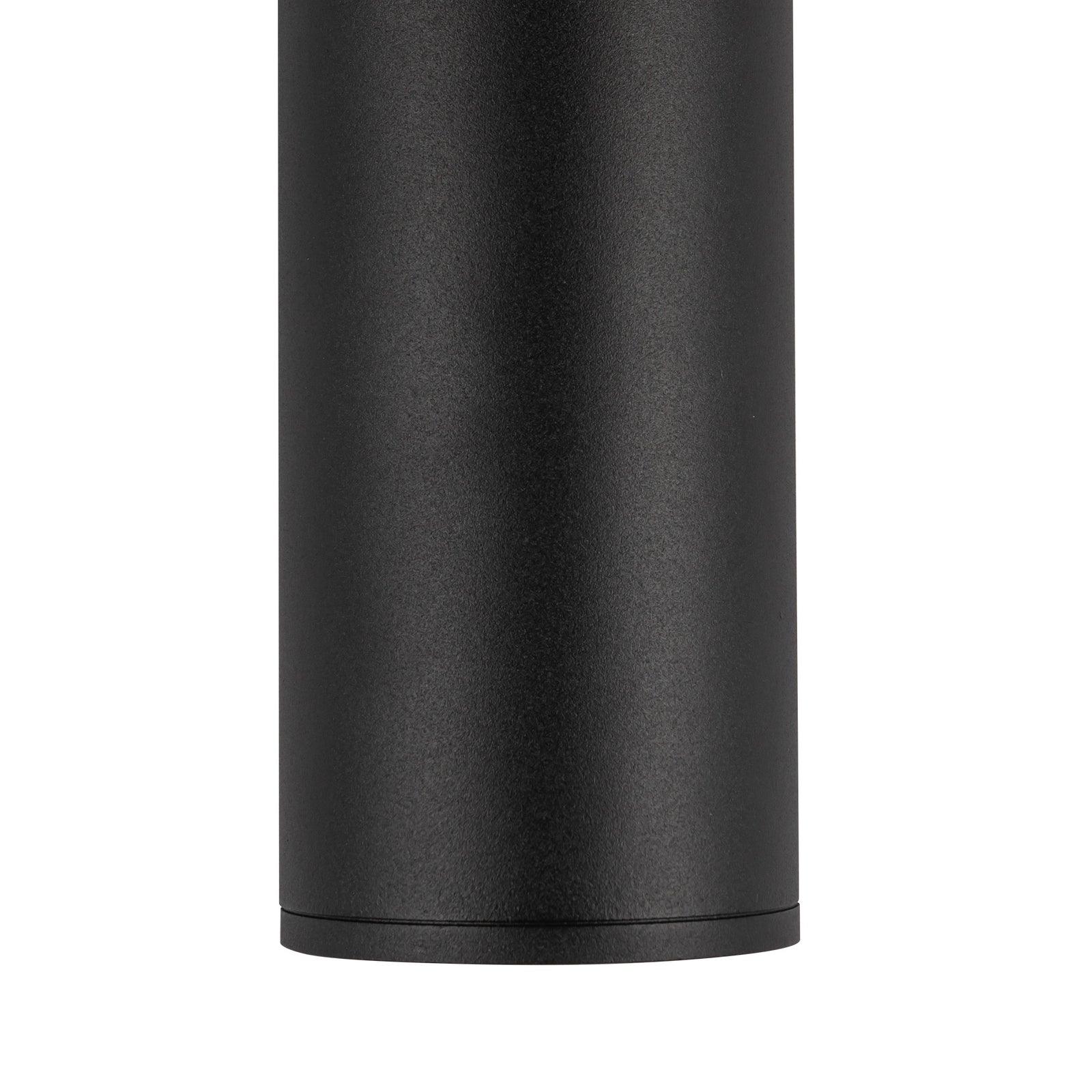 Lorna 8-in (3-in Dia.) 36 Degree Optic Black LED Pendant