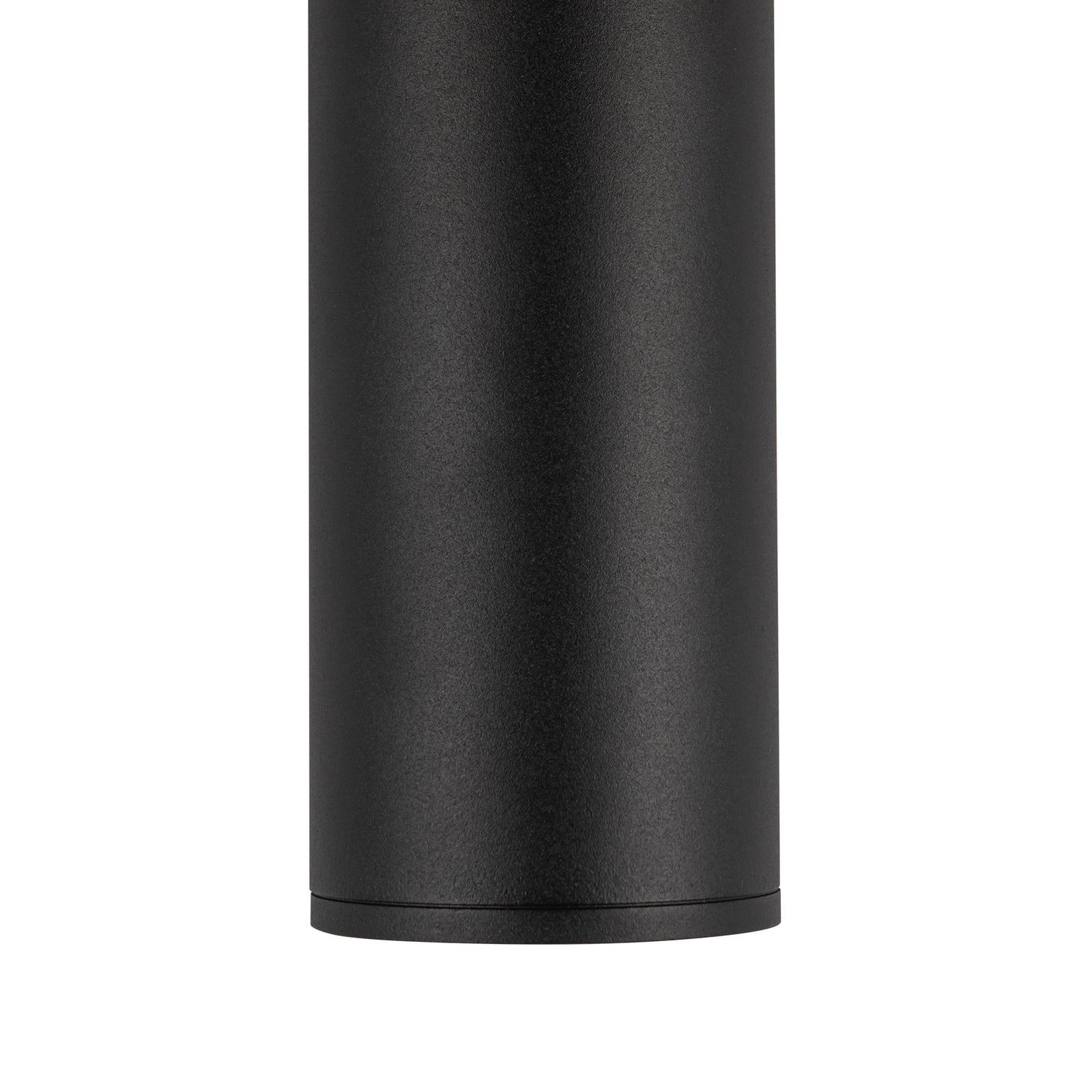 Lorna 12-in (3-in Dia.) 36 Degree Optic Black LED Pendant