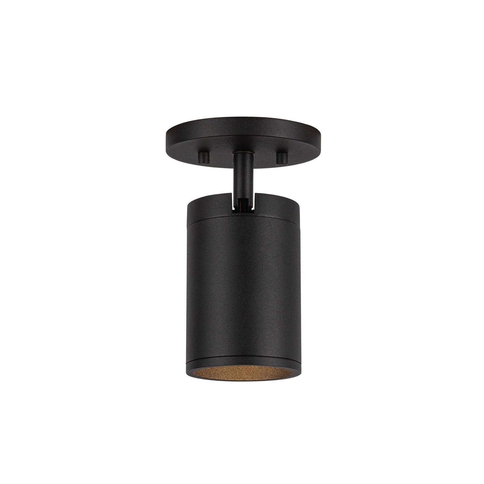 Lorna 6-in (3-in Dia.) 36 Degree Optic Black LED Adjustable Ceiling Mount