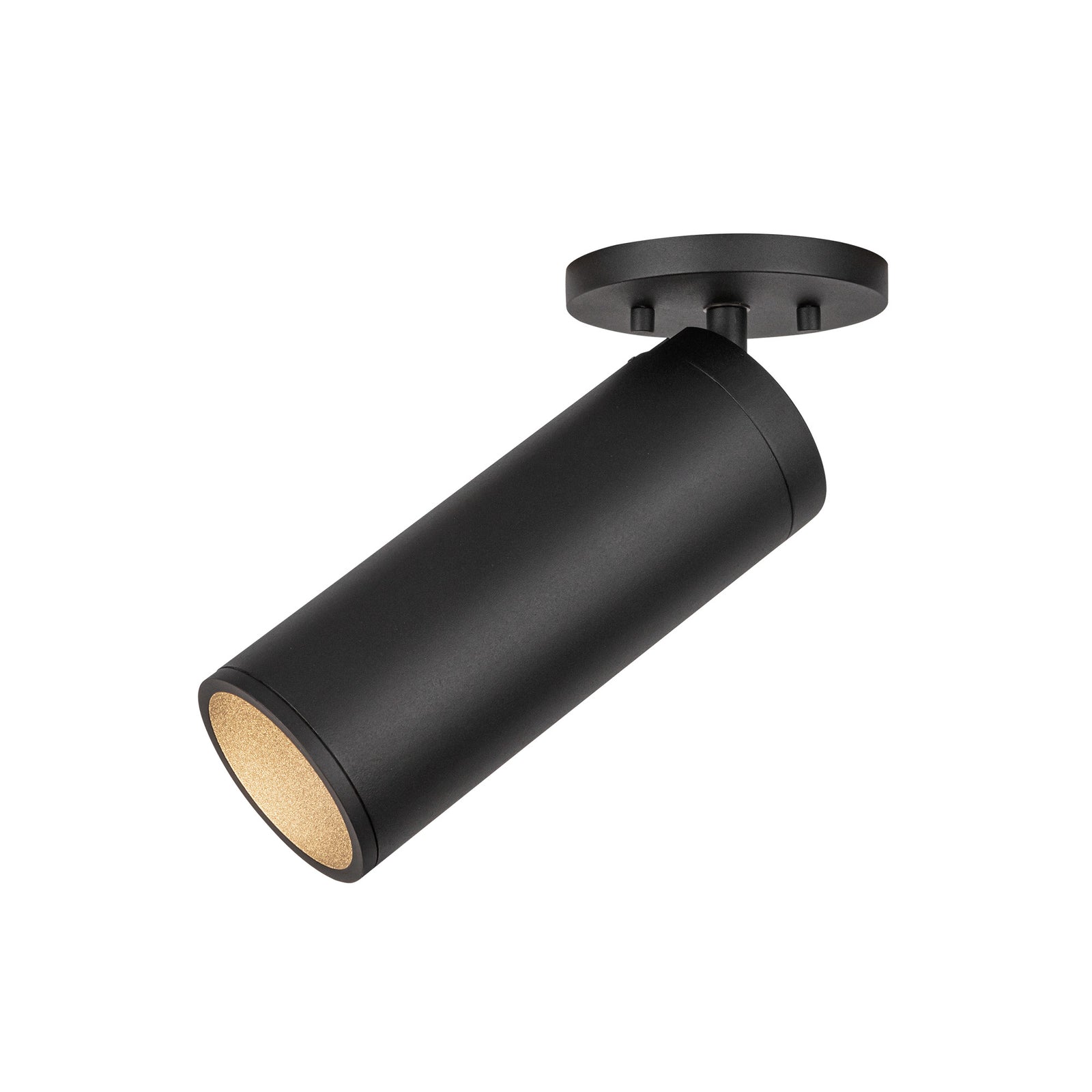 Lorna 9-in (3-in Dia.) 36 Degree Optic Black LED Adjustable Ceiling Mount
