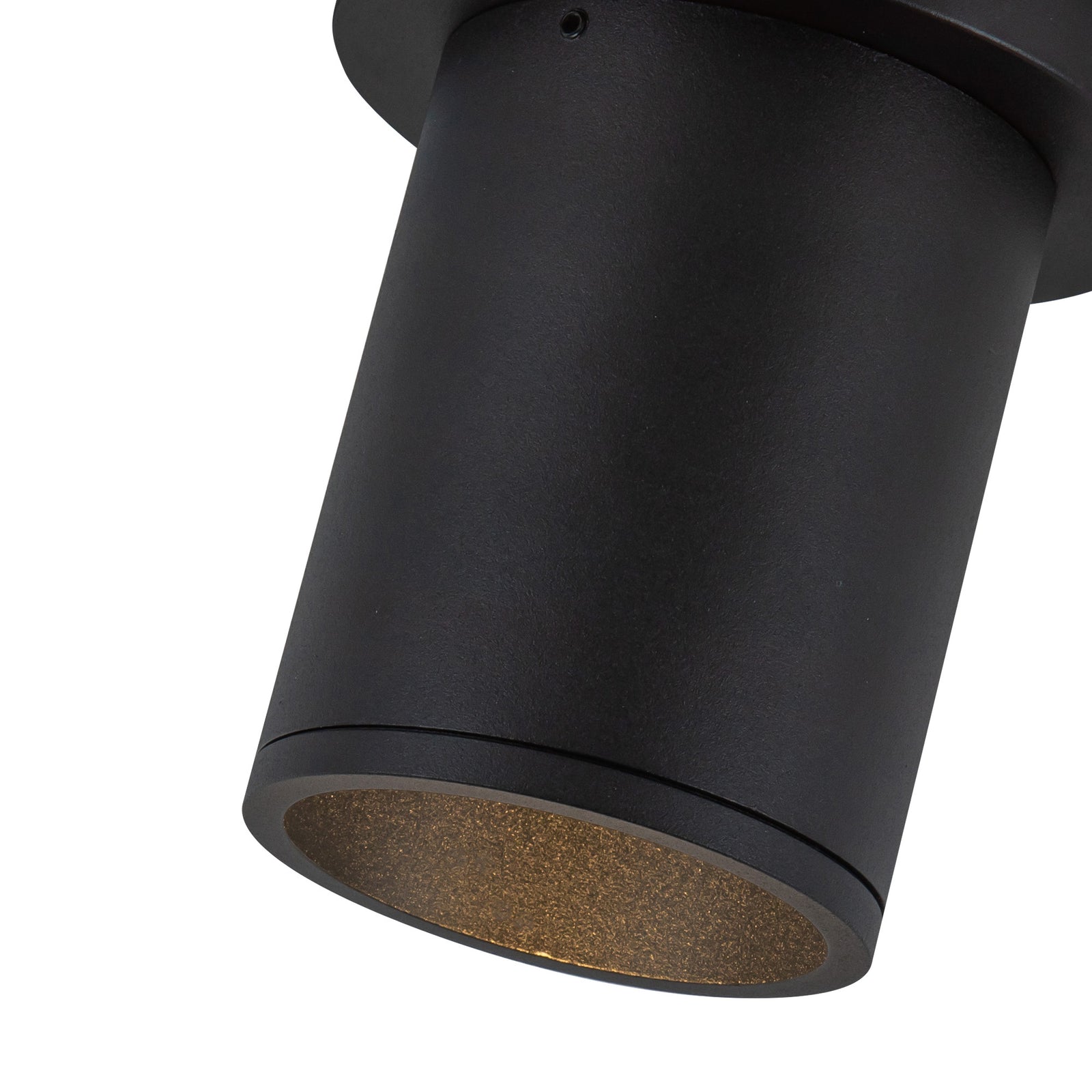 Lorna 4-in (3-in Dia.) 36 Degree Optic Black LED Ceiling Mount