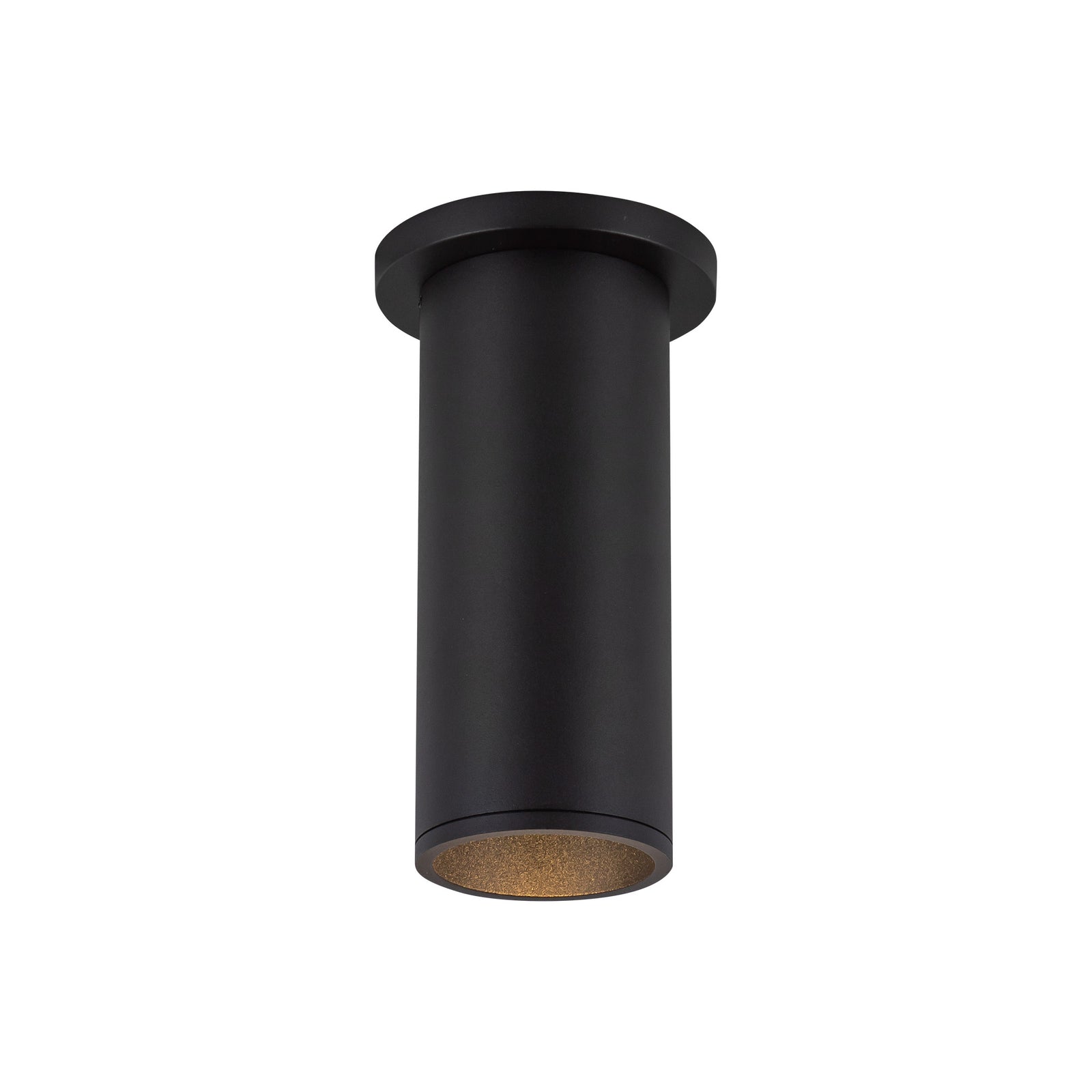 Lorna 8-in (3-in Dia.) 36 Degree Optic Black LED Ceiling Mount