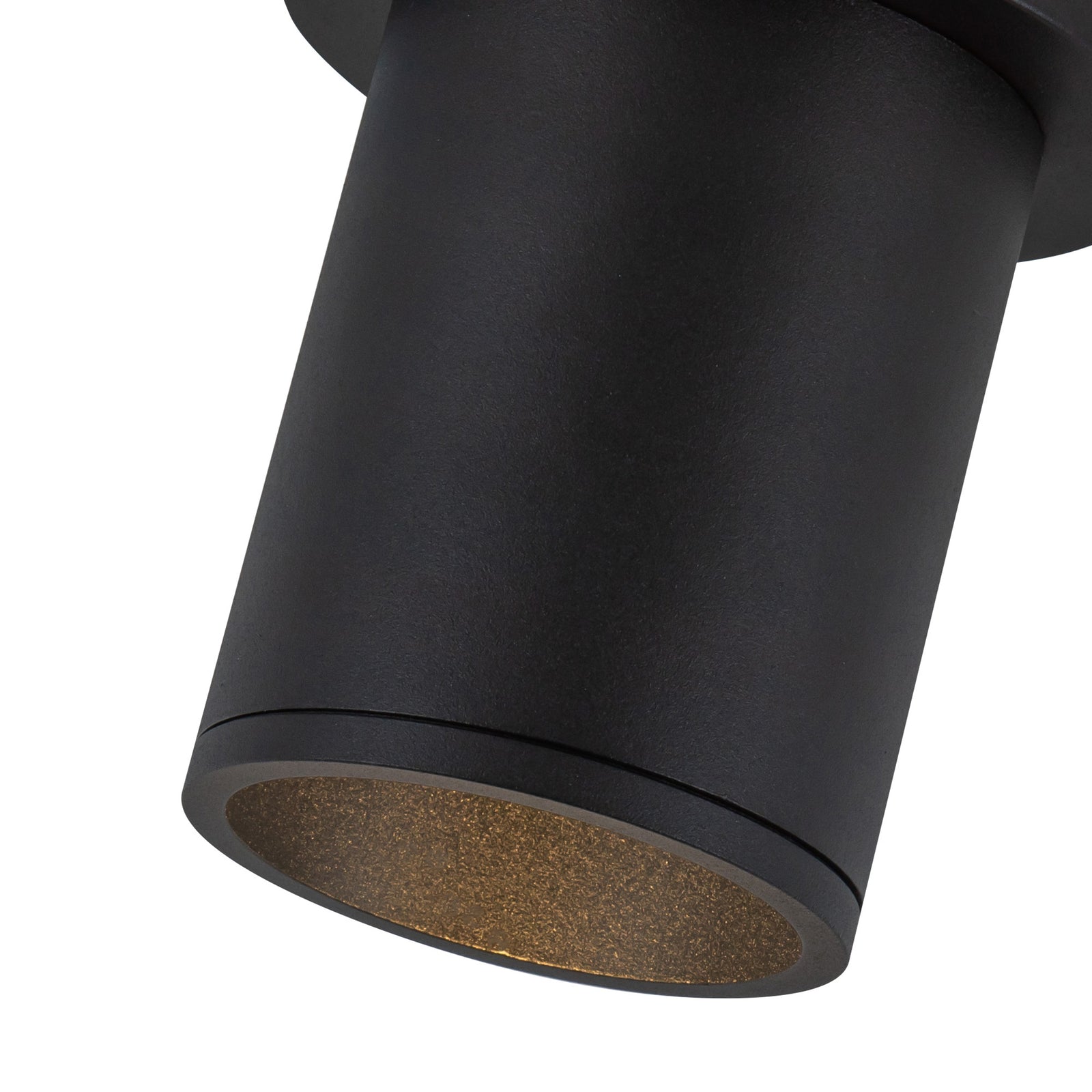 Lorna 8-in (3-in Dia.) 36 Degree Optic Black LED Ceiling Mount