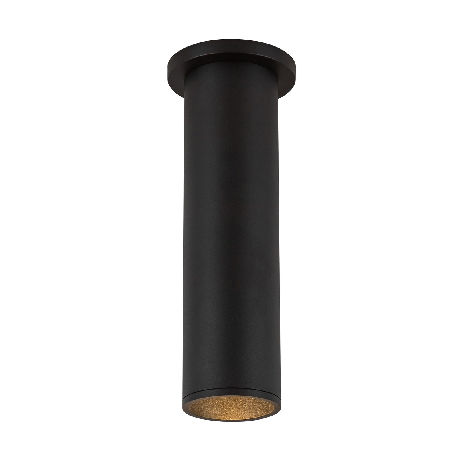Lorna 12-in (3-in Dia.) 36 Degree Optic Black LED Ceiling Mount