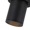 Lorna 12-in (3-in Dia.) 36 Degree Optic Black LED Ceiling Mount