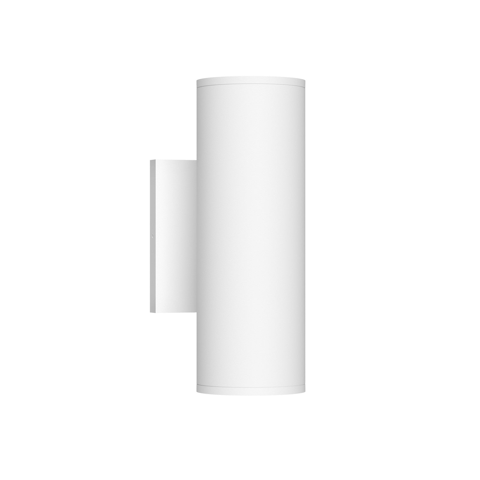 Lorna 9-in (3-in Dia.) 36 Degree Optic White LED Wall Sconce Up/Down Light