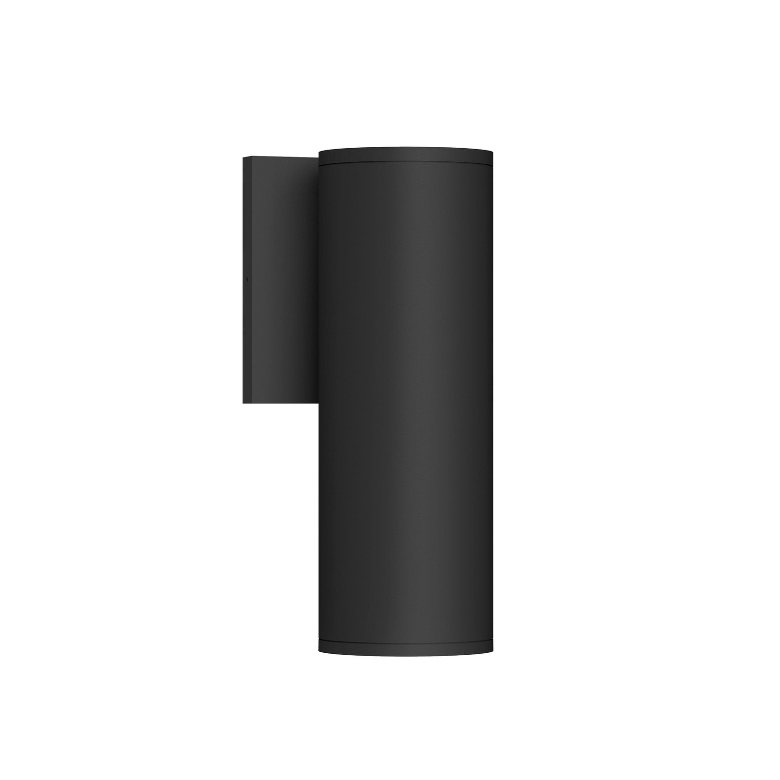 Lorna 9-in (3-in Dia.) 36 Degree Optic Black LED Wall Sconce