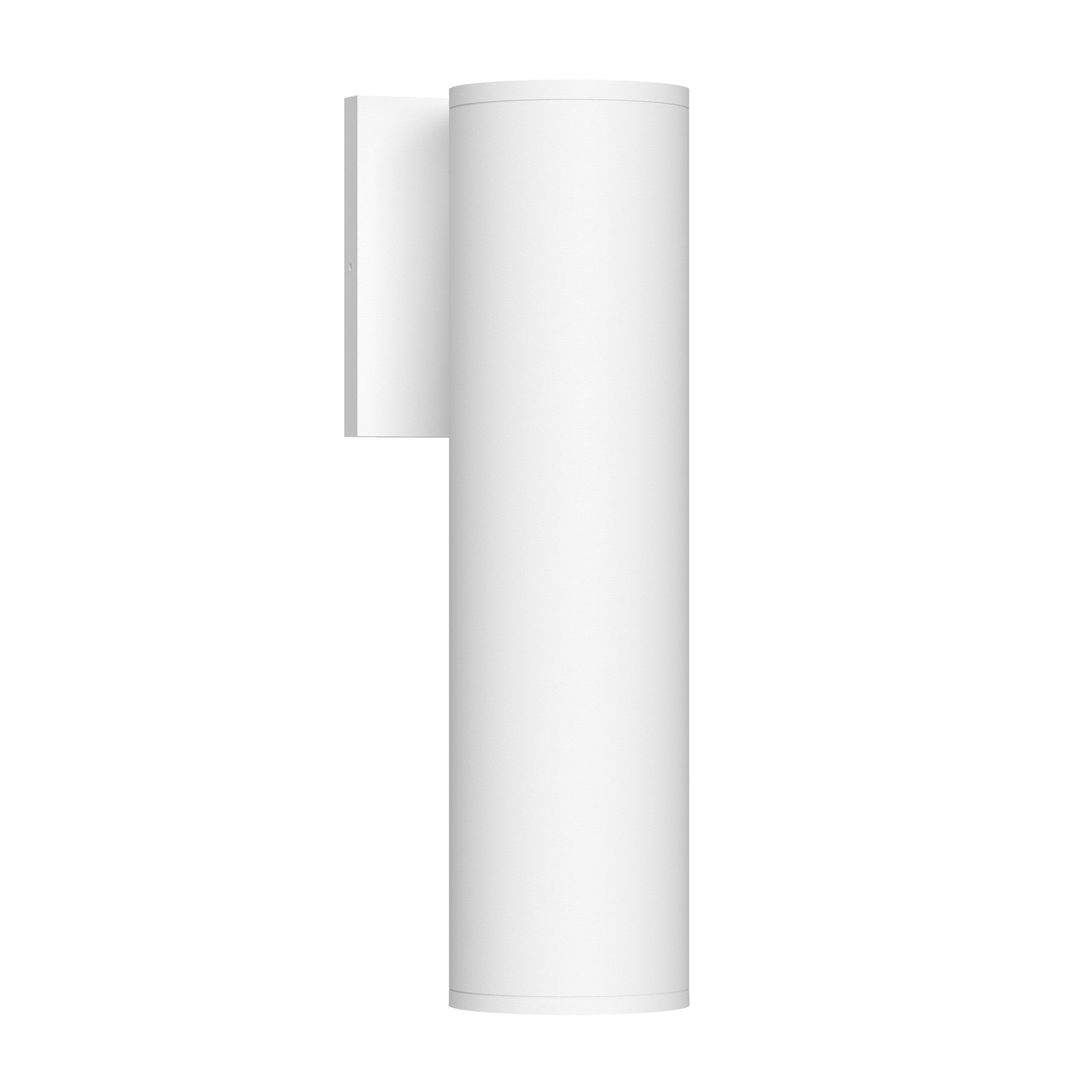 Lorna 12-in (3-in Dia.) 36 Degree Optic White LED Wall Sconce